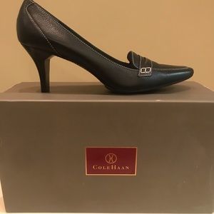 Cole Haan MINT Black Inger Deer Print Pump 8.5 AA